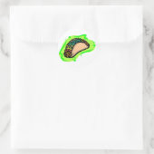 Taco Ronde Sticker (Tas)