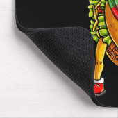 Taco Santa Kerst Kinder Jongens Mannen Dab Xmas Ca Muismat (Hoek)