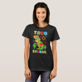 Taco Saurus Cinco De Mayo T-shirt (Voorkant volledig)