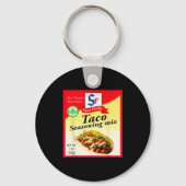 Taco Seasoning Mix Funny Mexico Cinco De Mayo Grou Sleutelhanger (Voorkant)