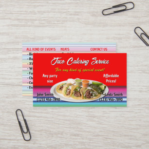 Taco Service Visitekaartje