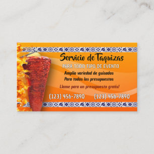Taco Service Visitekaartje