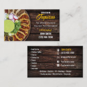 Taco Service Visitekaartje (Voorkant / Achterkant)