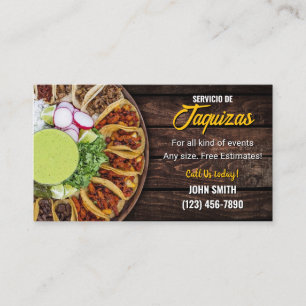 Taco Service Visitekaartje