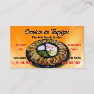 Taco-service-Visitekaartje Visitekaartje