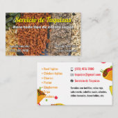 Taco service visitekaartjes (Voorkant / Achterkant)
