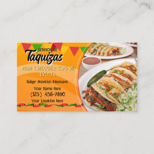 Taco Service Visitekaartjes