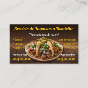 Taco Service Visitekaartjes