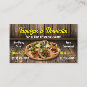 Taco Service Visitekaartjes
