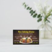 Taco Service Visitekaartjes (Staand voorkant)