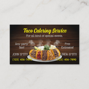 Taco Service Visitekaartjes