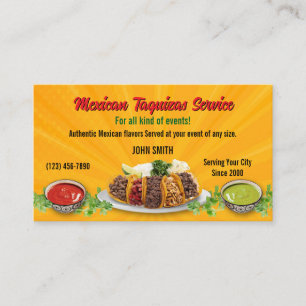 Taco Service Visitekaartjes