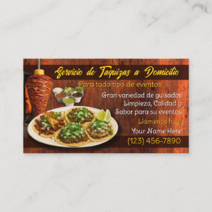 Taco Service Visitekaartjes