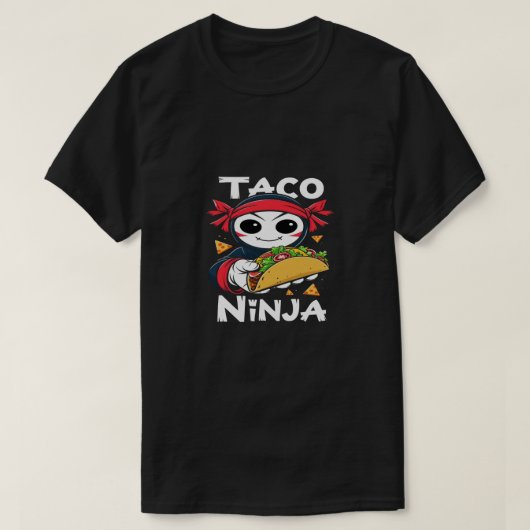 Taco Shirt – Grappig & Smakelijk Graphic T-shirt v (Design voorkant)