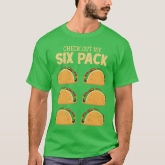 Taco Sipack Mexicaans eten Meicoacos grappig T-shirt