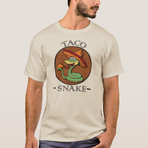 Taco Snake restaurant T-shirt Mexicaans