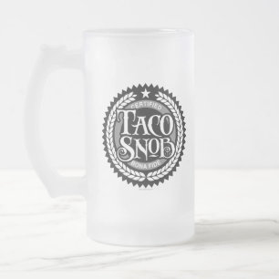 Taco Snob - grappige taco liefhebber Matglas Bierpul
