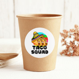 Taco Squad, Cinco de Mayo Ronde Sticker