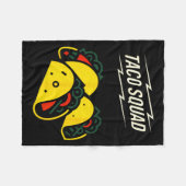 Taco squad - cinco mayo grappig Mexicaans eten Fleece Deken (Voorkant (Horizontaal))