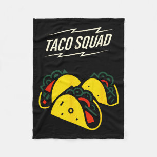 Taco squad - cinco mayo grappig Mexicaans eten Fleece Deken