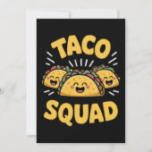 Taco Squad - Leuke Fiesta Crew Kaart (Voorkant)