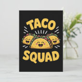 Taco Squad - Leuke Fiesta Crew Kaart (Staand voorkant)