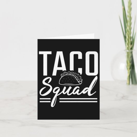 Taco Squad Premium  Kaart (Voorkant)