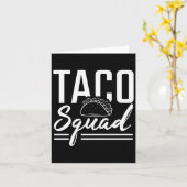 Taco Squad Premium  Kaart (Gele Bloem)