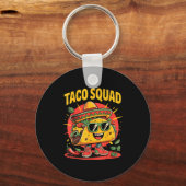 Taco squad sleutelhanger (Voorkant)