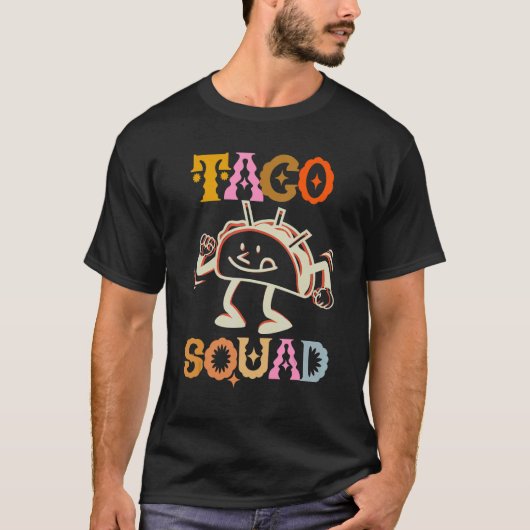 Taco squad t-shirt (Voorkant)