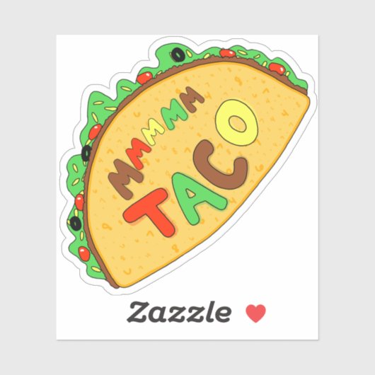 TACO STICKER (Vel)