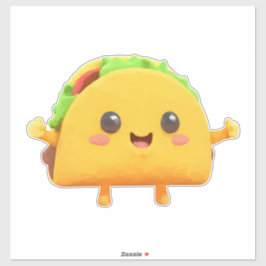Taco Sticker