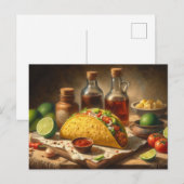 Taco Stilleven  geïnspireerd Briefkaart (Voorkant / Achterkant)