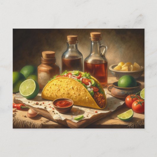 Taco Stilleven  geïnspireerd Briefkaart (Voorkant)