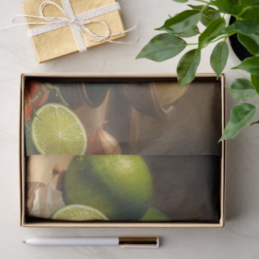 Taco Stilleven  geïnspireerde decoupage Tissuepapier (Geschenk)