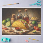 Taco Stilleven  geïnspireerde decoupage Tissuepapier (Craft)