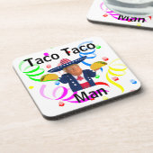 Taco Taco Man Beverage Coaster Bier Onderzetter (Linkerzijde)