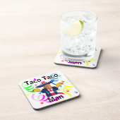 Taco Taco Man Beverage Coaster Bier Onderzetter (Rechterzijde)
