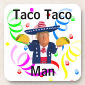 Taco Taco Man Beverage Coaster Bier Onderzetter (Voorkant)