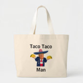 Taco Taco Man Canvas tas (Voorkant)
