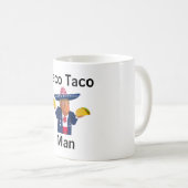Taco Taco Man Coffee Mok (Voorkant rechts)