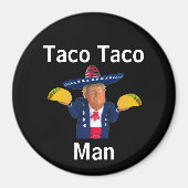 taco taco Man magneet (Voorkant)