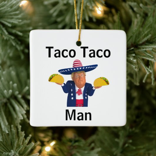 Taco Taco Man Ornament (Boom)