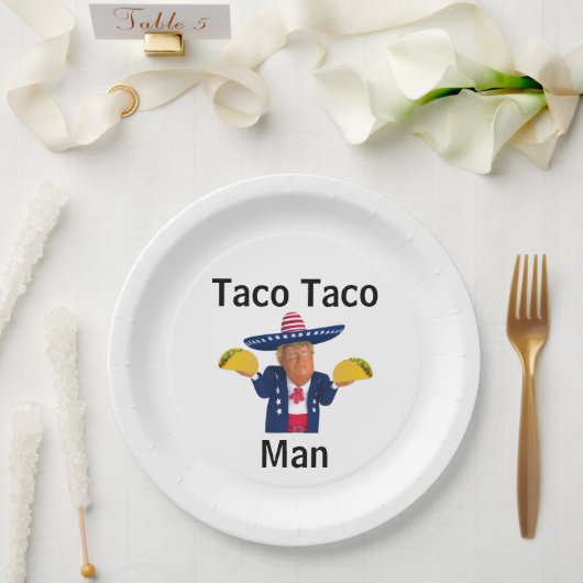 Taco Taco Man Paper Bord (Huwelijk)
