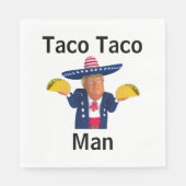 Taco Taco Man Papier servet (Voorkant)