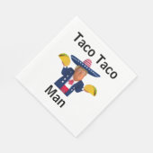 Taco Taco Man Papier servet (Hoek)