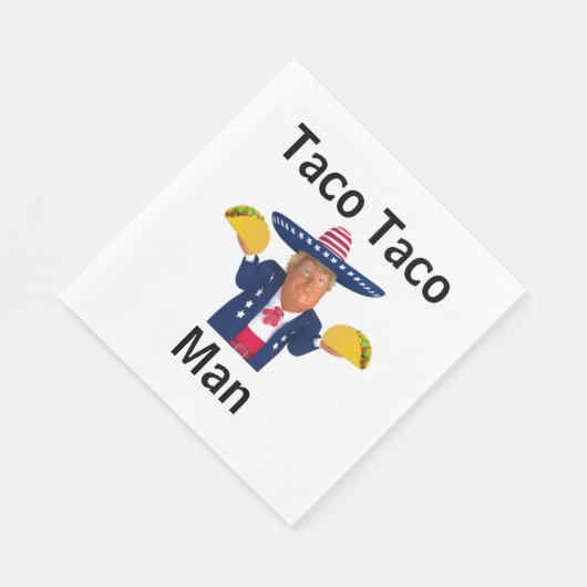 Taco Taco Man Papier servet (Hoek)