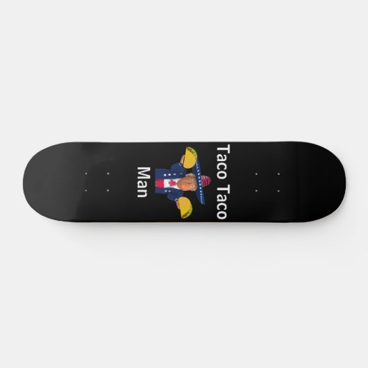 Taco Taco Man Skateboard (Horizontaal)