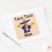 Taco Taco Man Sticker (Envelop)