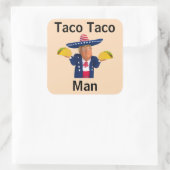 Taco Taco Man Sticker (Tas)